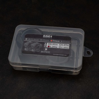 (Anneaux) Colliers de montage Discovery tube 34 mm rail picatinny