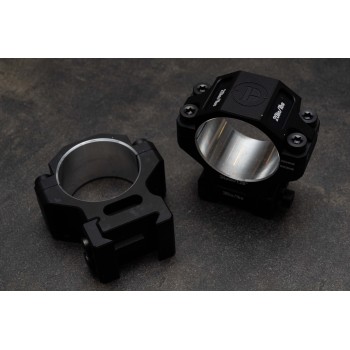 Alu 7075 (Anneaux) Colliers de montage Discovery tube 34 mm rail picatinny